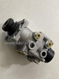 Кран гальмівний головний Е-3 Еталон, TATA 1116, 1618, БАЗ 264143700101, 264143700102