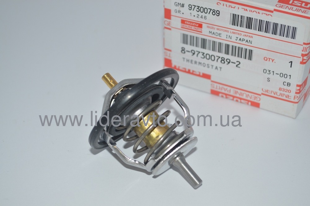 Термостат  Isuzu 4HG1-T/4НЕ1/4HG1/4НК1АТАМАН БОГДАН (82°С) Оригинал 8973007892