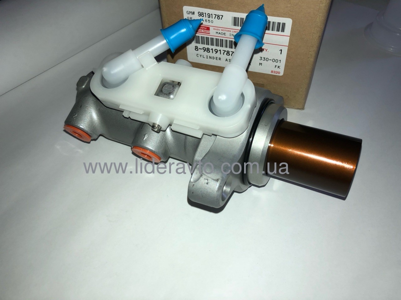 Циліндр головний гальмівний ISUZU NPR 75 Євро 5 Богдан АТАМАН Оригінал 8981917872