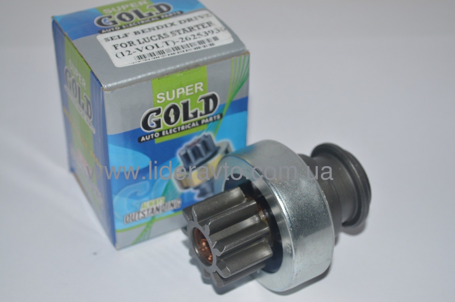 Привід стартера Еталон, TATA, I-Van, БАЗ 12V Lucas 26253936 ІНДІЯ