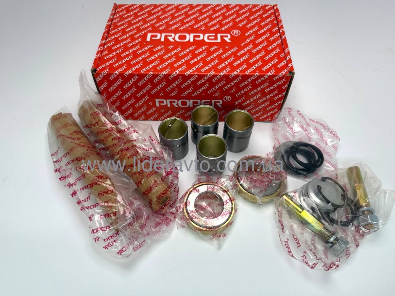 Шкворня ТАТА 613 , Эталон, I-van, БАЗ  PROPER (к-т) стд 885433190709