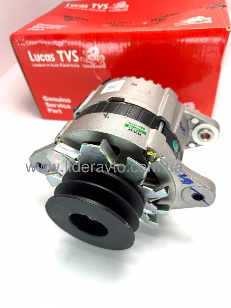 Генератор 24В 75 А ТАТА, ЕТАЛОН LUCAS TVS 26021343, 261815400102