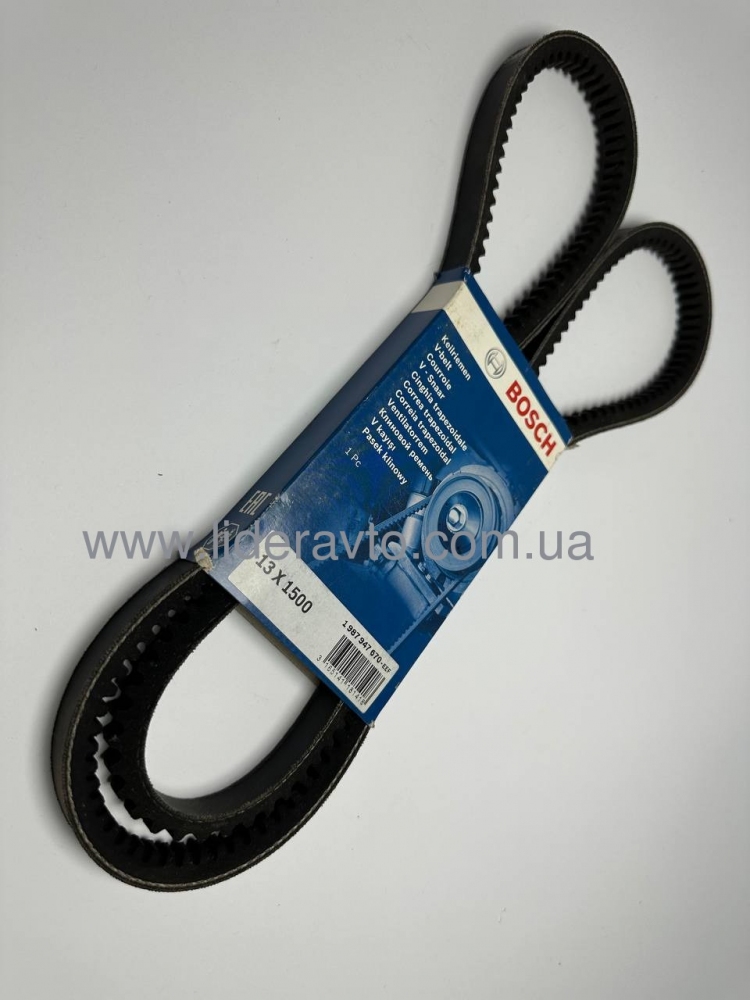 Ремінь компресора БОГДАН АТАМАН 13х1500 BOSCH 5136711130