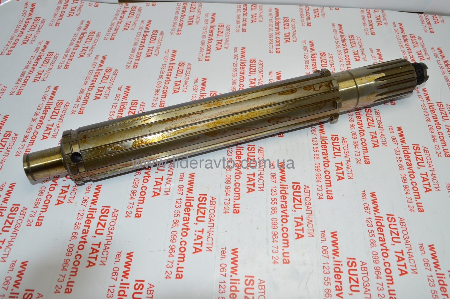 Вал вторинний Тата, Еталон, I-van БАЗ Е-2 (довжина під підшипник 38mm) 250526207903