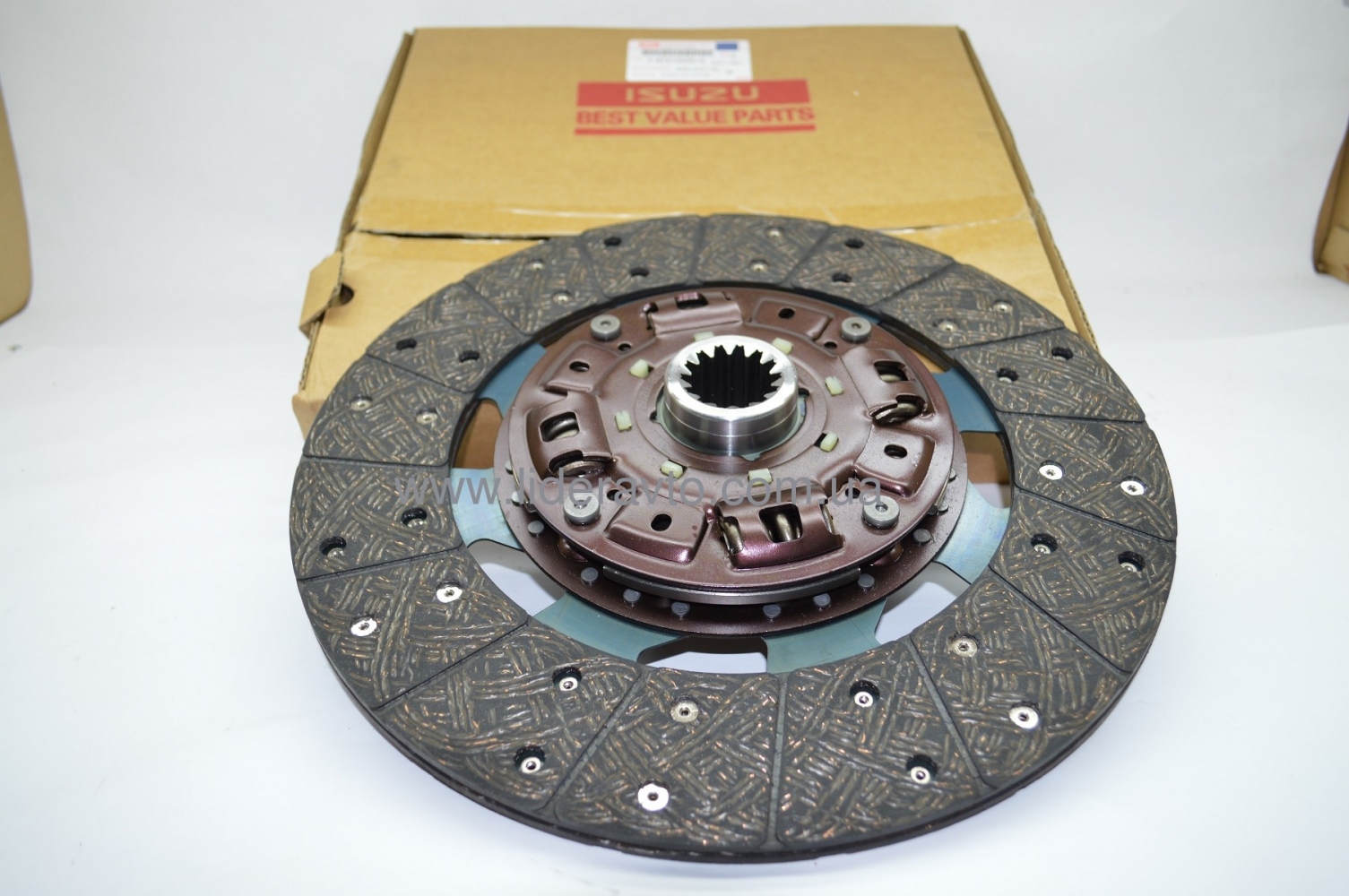 Диск сцепления ISUZU 4HK1 БОГДАН Е-3, АТАМАН КПП MZZ6 8981649170 BVP  