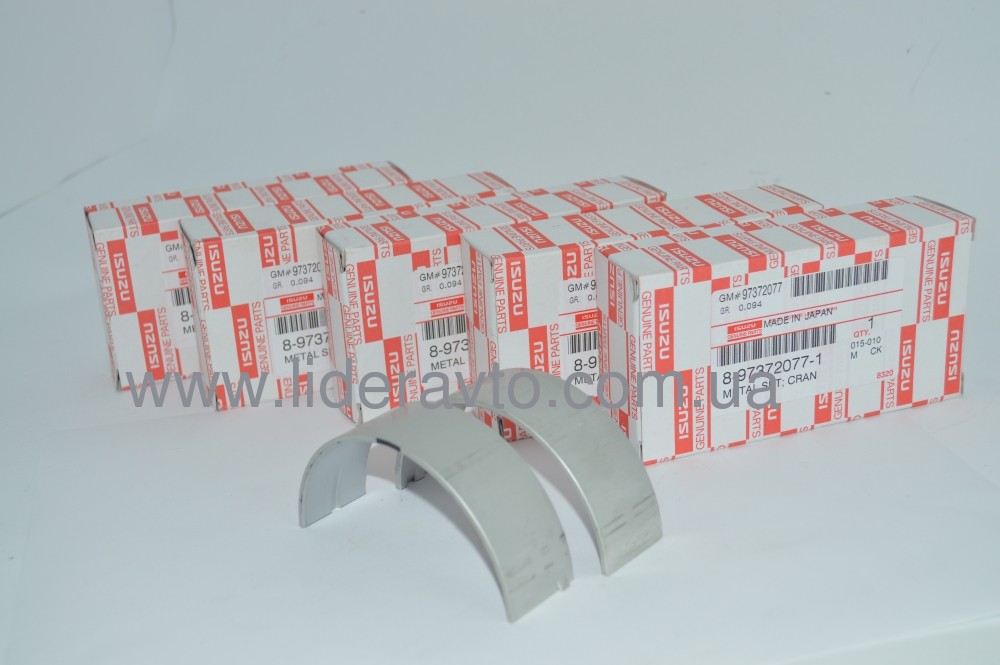 Вкладиш корінний БОГДАН ISUZU NQR АТАМАН Оригінал (стд) 8973720771