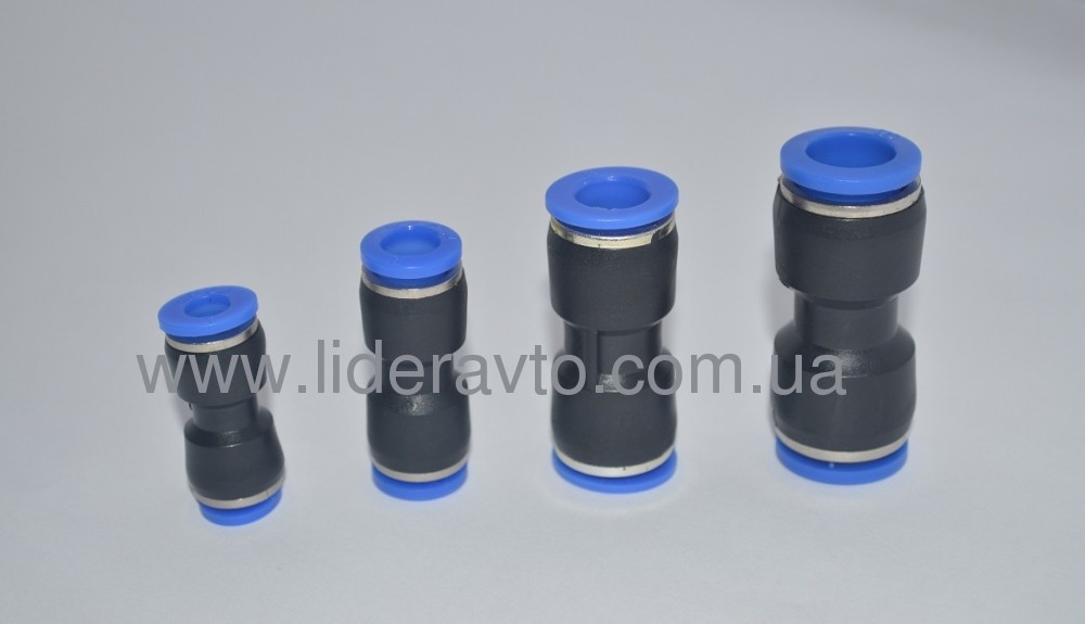 З'єднувач (рятівник) трубки ПВХ 12х12