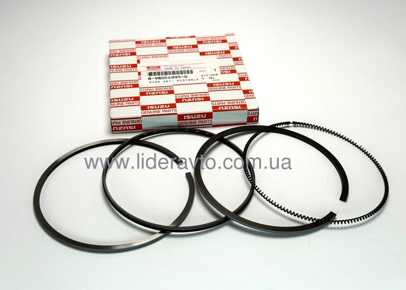 Кольца поршневые ISUZU, БОГДАН 4HG1/4HG1-T, АТАМАН  8980549950