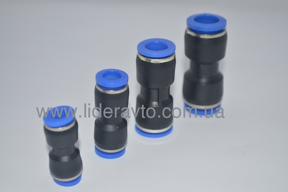 Соединитель (спасатель) трубки ПВХ 10х10