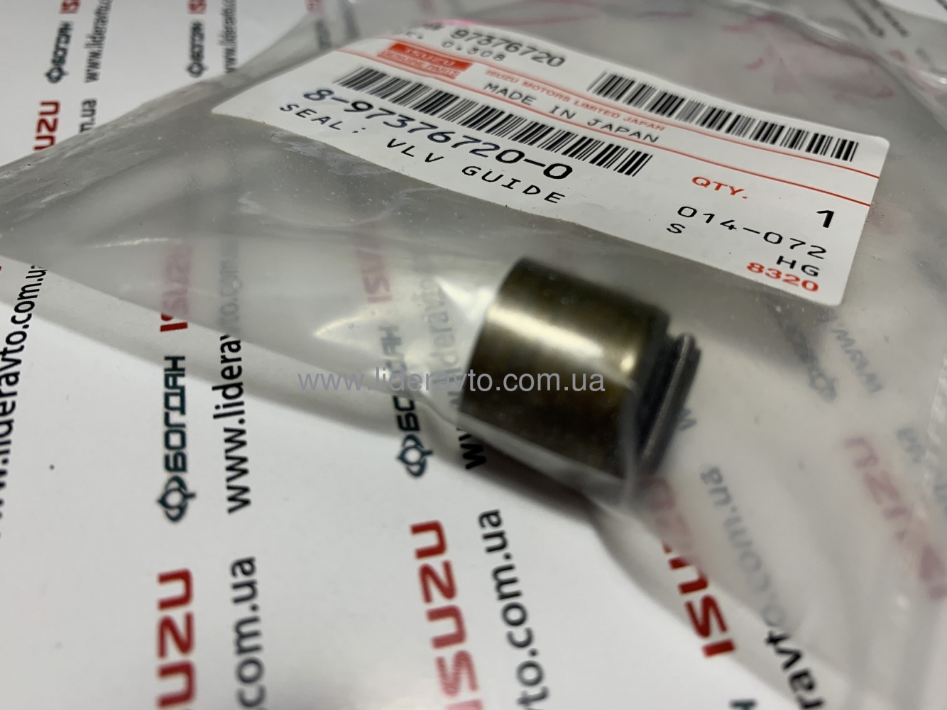 Сальник клапана БОГДАН АТАМАН Е-4/Е-5, ISUZU 4НК1 8973767200 оригинал