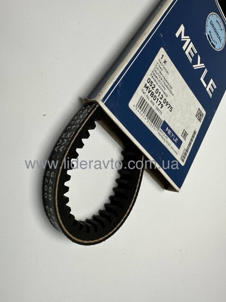 Ремінь насоса ГПК ТАТА, ЕТАЛОН, I-VAN БАЗ 13x975 MEYLE 260020156302