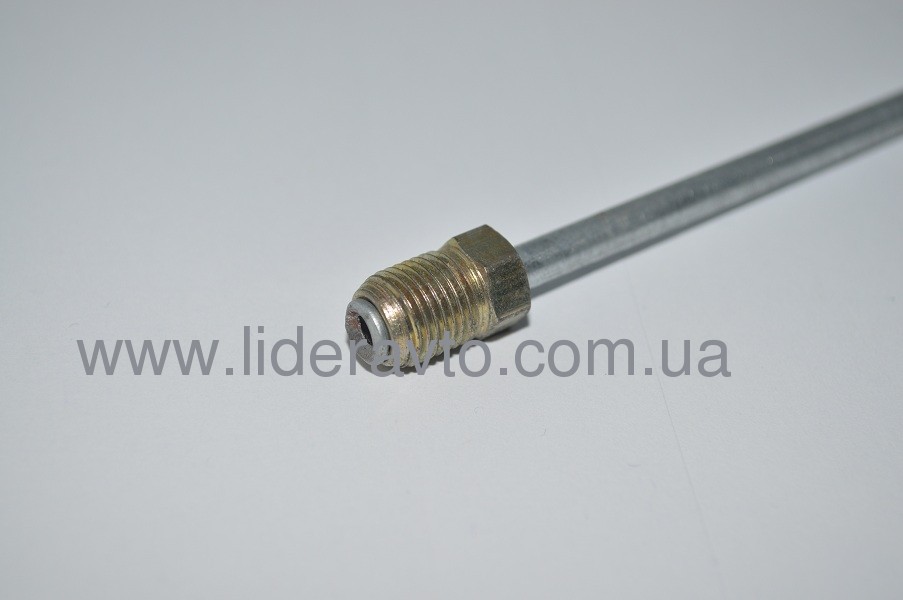 Трубка тормозная БОГДАН А-091/А-092, АТАМАН Е-3/Е-4/Е-5, ISUZU NQR90/NPR75/NQR71 3000 мм, алюминий