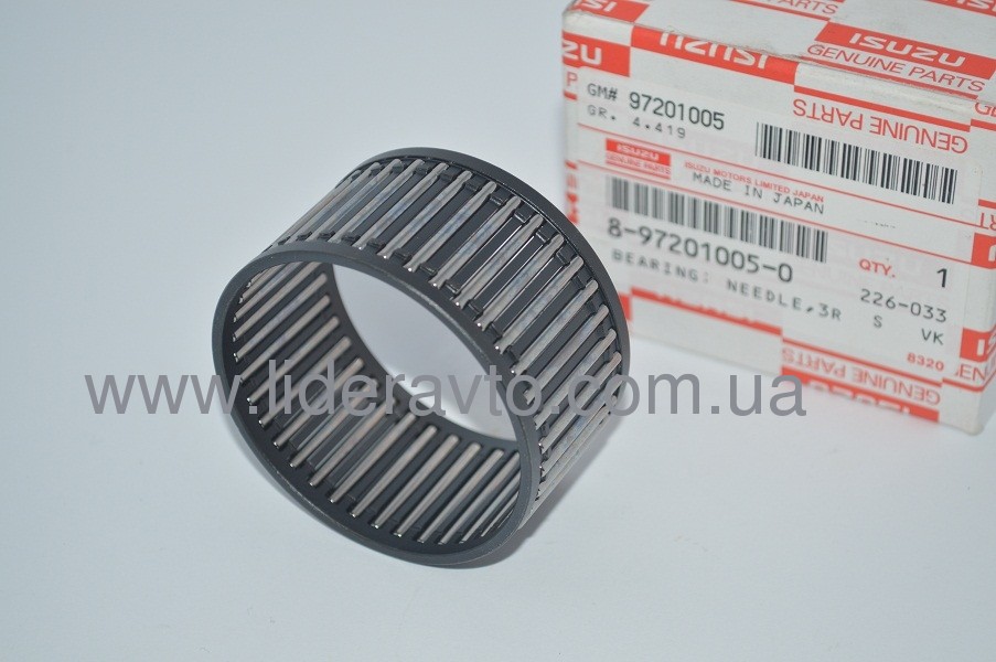 Підшипник шестерні вторинного валу ISUZU, БОГДАН MXA5R Оригінал 8972010050