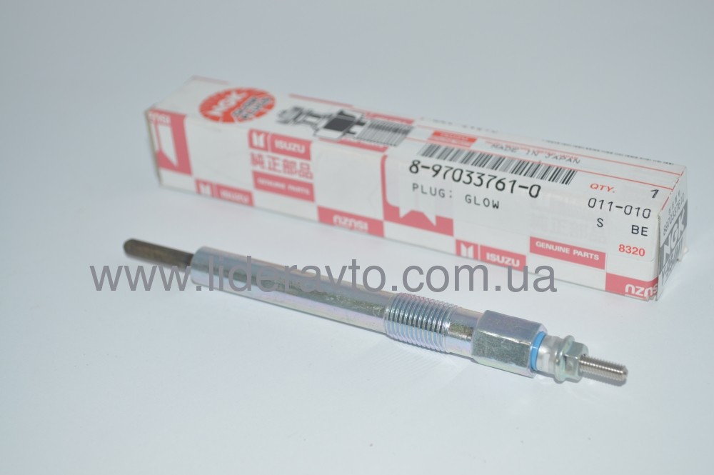 Свеча накала двигателя БОГДАН ISUZU 4HG1/4HG1-Т,  Атаман оригинал 8970337610