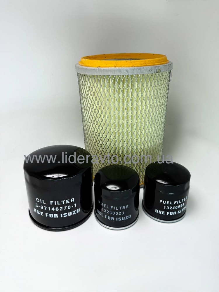 Фільтра БОГДАН ISUZU 4HG1 (к-т) 5876101170/ 8971725490/ 8941560520