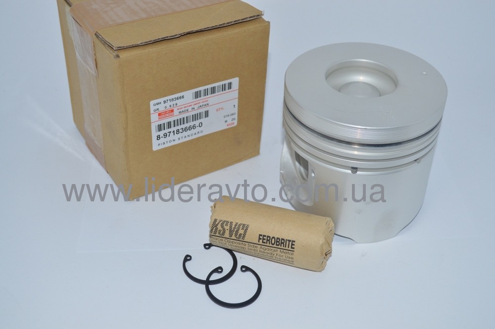 Поршень ISUZU 4НG1, Богдан А-091 з пальцем Китай 8971836660