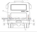 Фонарь поворота задний БОГДАН А-092 АТАМАН (оранжевый)