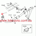 Кольцо  приемной трубы выпускного коллектора БОГДАН , ISUZU 4HG1/4HG1-T АТАМАН 8973814550/8971807492  