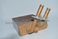 Радіатор обігріву кабіни водія БОГДАН, ISUZU NQR71/NQR70 (мідний) 8972409410