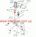 Термостат Богдан Isuzu 4HG1-T/4НЕ1/ 4HG1 /4НК1 Оригінал (85°С) 8973007872
