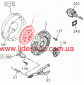 Диск сцепления Isuzu NQR MXA5R Богдан А-091 усиленный 8973899100 (21шл) 1