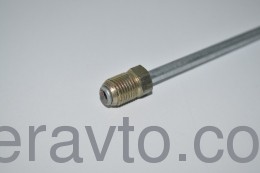 Трубка тормозная БОГДАН А-091/А-092, АТАМАН Е-3/Е-4/Е-5, ISUZU NQR90/NPR75/NQR71 1500 мм, алюминий