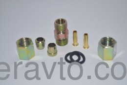 Соединитель (спасатель) трубки ПВХ разборной 6х6