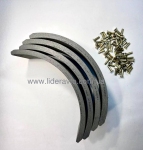 Колодка (накладка тормозная) ISUZU БОГДАН АТАМАН т.11 мм Турция 5878316921 