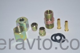 Соединитель (спасатель) трубки ПВХ разборной 8х8